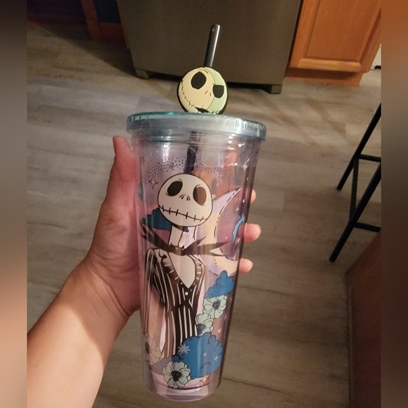 Disney Other - NWT Jack The Skeleton Tumbler w/Straw Jack